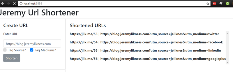 The Shortening Utility