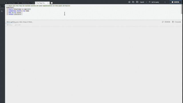 Custom Analytics in Application Insights