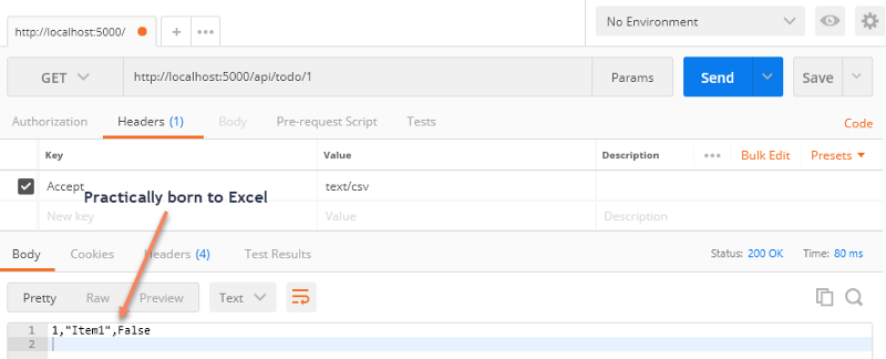 Command Separated Values