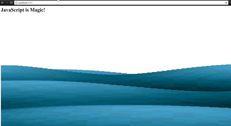 Single backend JavaScript snippet