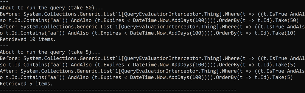 Guard rails implementation